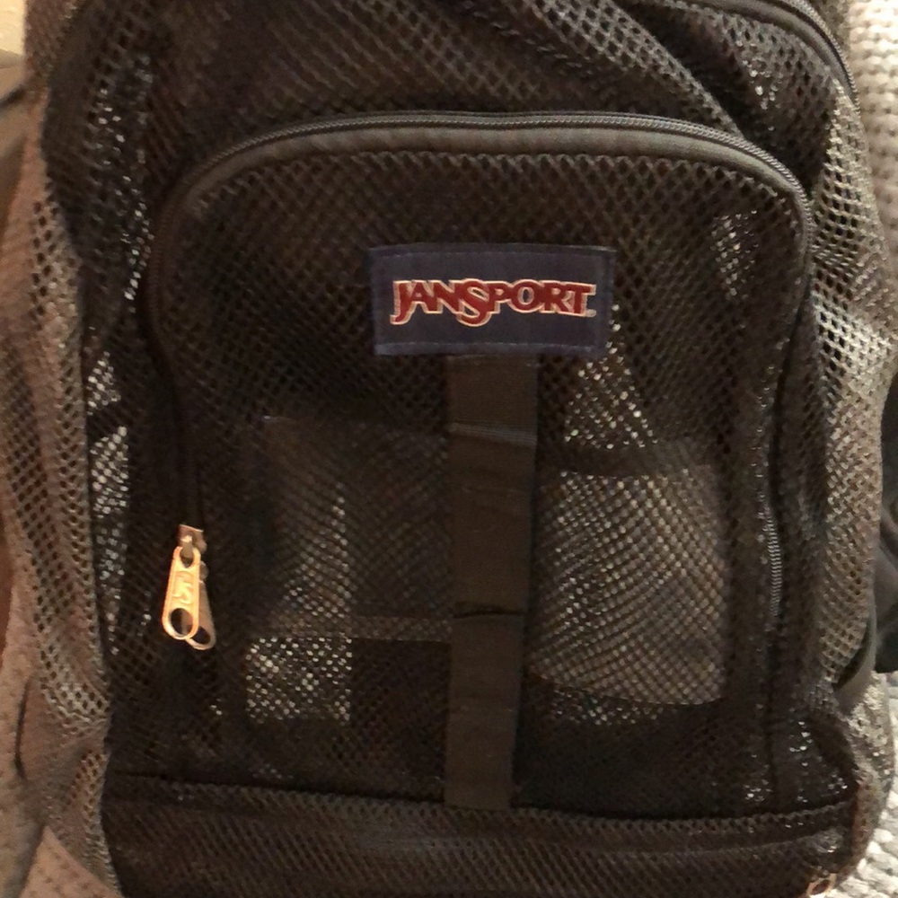 Jansport Mesh SeeThrough Backpack First EditionHigh… Gem
